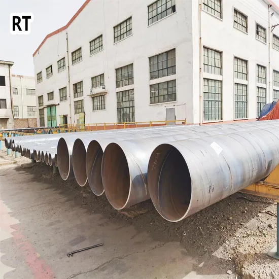 ASTM A36 A53 A106 LSAW SSAW 鋸 ERW 大直径 Sch 40 炭素鋼スパイラル溶接管パイプ亜鉛メッキ螺旋鋼管 API5l 材料